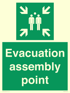Evacuation assembly point